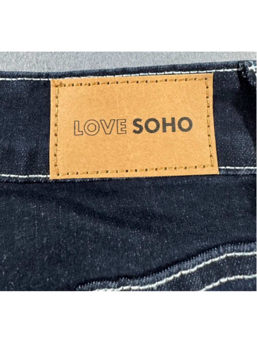 Love Soho Denim Low Rise Boot Cut Size 0 Jeans New With Tags - Picture 7 of 16